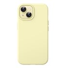 Funda JETech Silicona Amarillo para iPhone 15