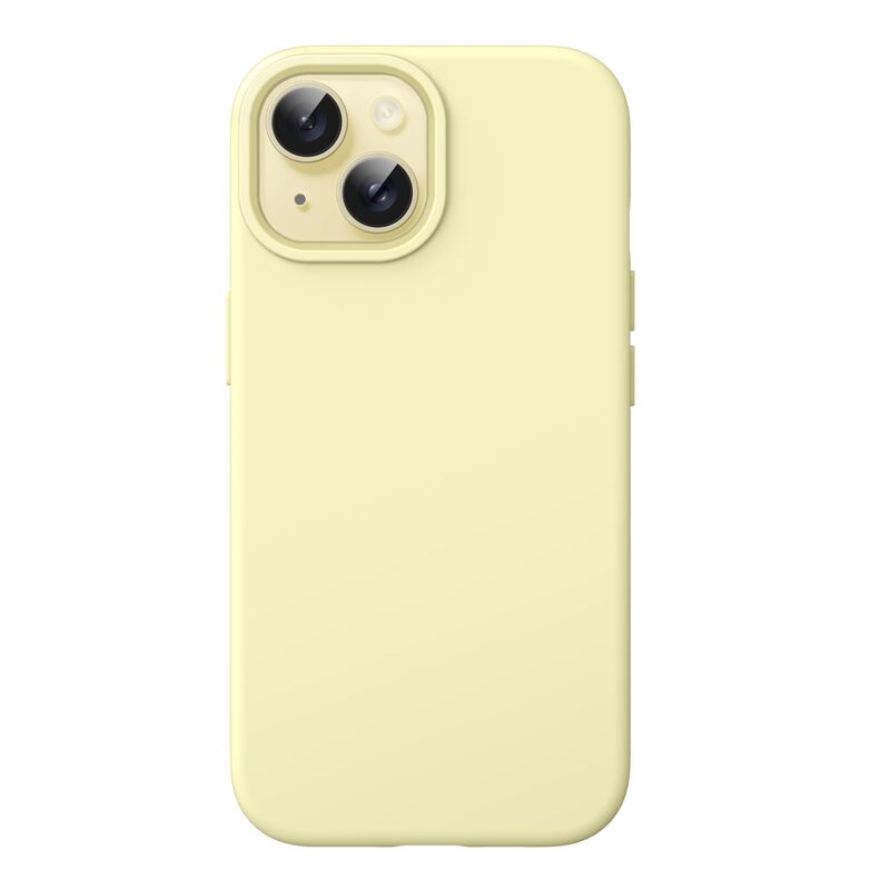 Funda JETech Silicona Amarillo para iPhone 15 image number null