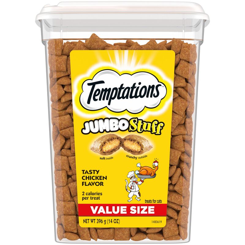 Cat Treats Temptations Jumbo Stuff Tasty Chicke... image number null