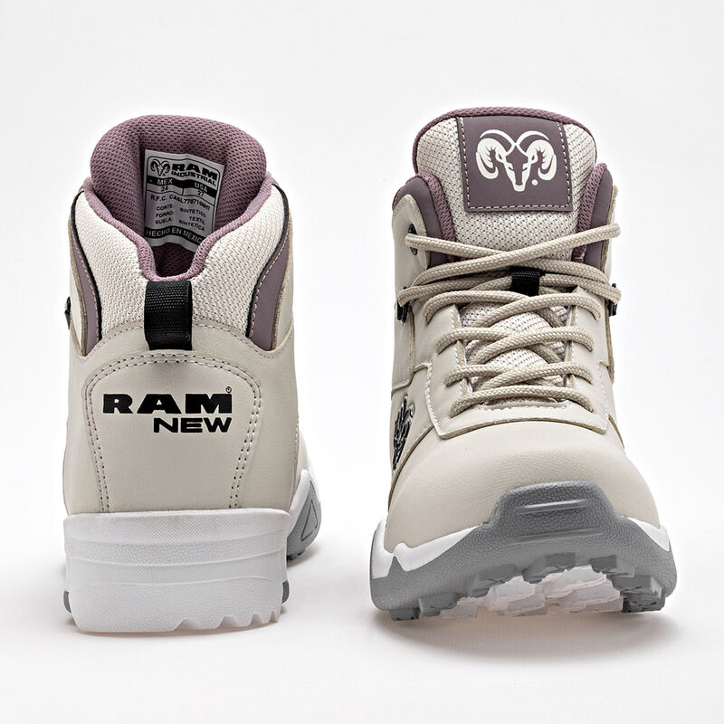 Ram Zapato para hacer hiking para mujer latte r... image number null