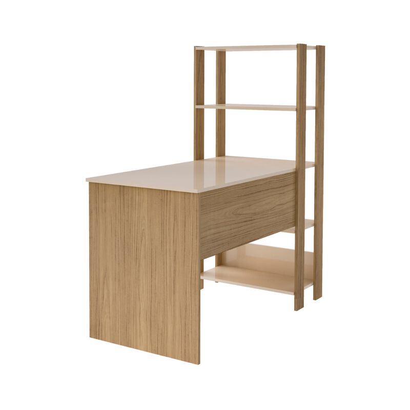 Escritorio Bertolini Match Off White Roble image number null