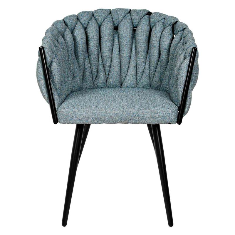 Set 2 Sillas Comedor Patr&oacute;n Tejido Elegante Mod... image number null