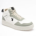 American Fire tenis para hombre blanco verde cod 141107-F