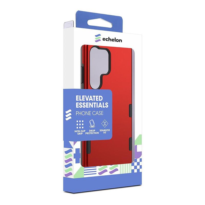 Funda ECHELON Bravo para Samsung S25 ULTRA Roja image number null