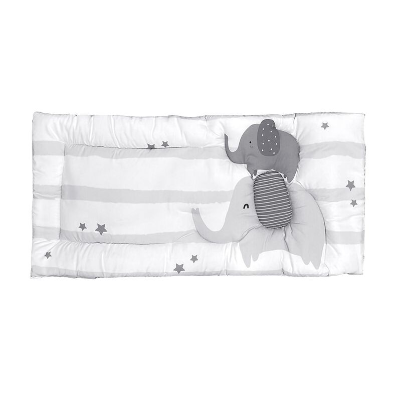 Protector Cunero Beb&eacute; Polo One Elephant Gris 6 ... image number null