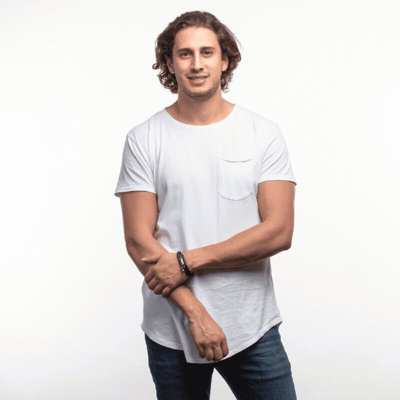 Pulseras Hombre, Brazaletes Cuero Y Acero Inoxi... image number null