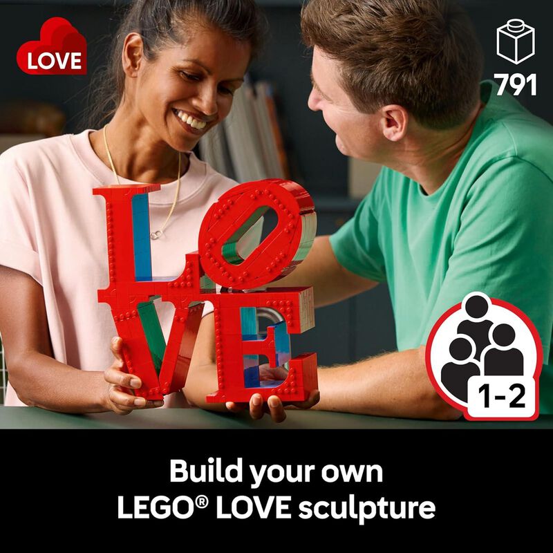 Lego Art Love (31214) image number null