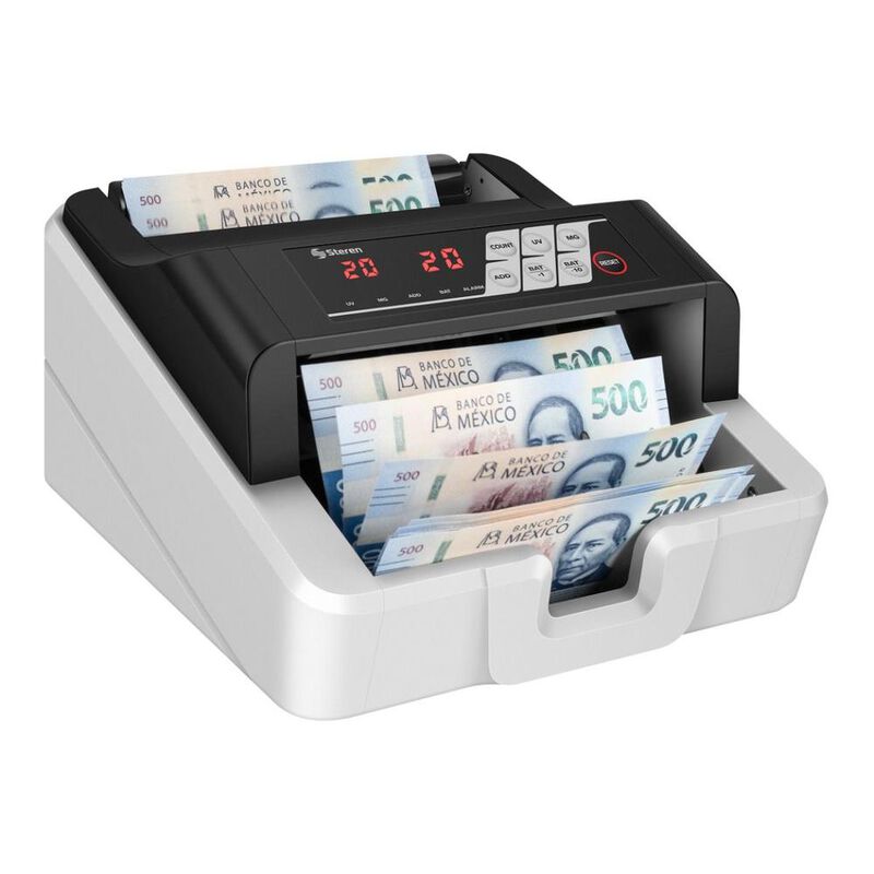 Contadora de billetes con bater&iacute;a recargable image number null