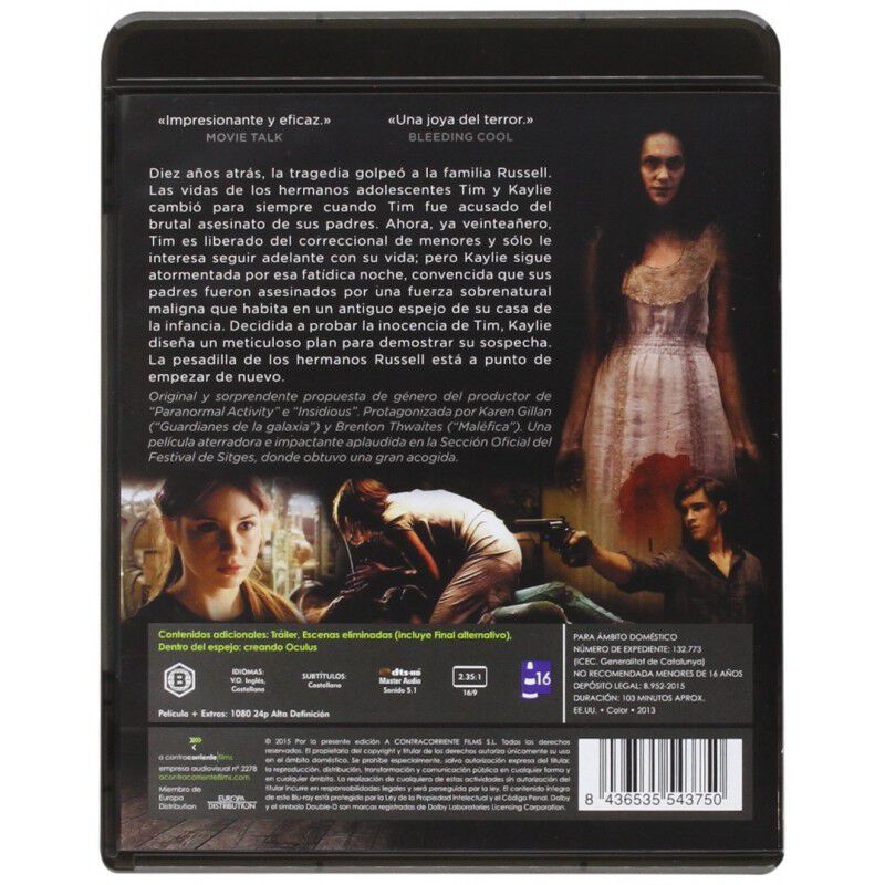 Oculus: El espejo del mal [Blu-ray] image number null