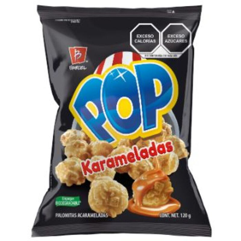 PALOMITAS KARAMELADAS POP BARCEL 120GR image number null