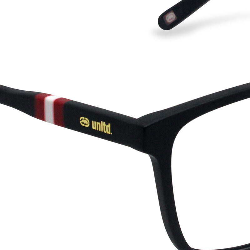 Lentes Ecko Unltd en color negro Con Micas Blue... image number null