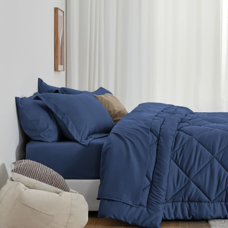 Juego De Cama Love's Cabin Tama&ntilde;o Completo, 7 P... image number null
