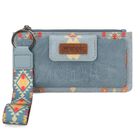 Bolso De Mano Wallet Wg139-w013jn Para Mujer, Estilo Bohemio Azteca