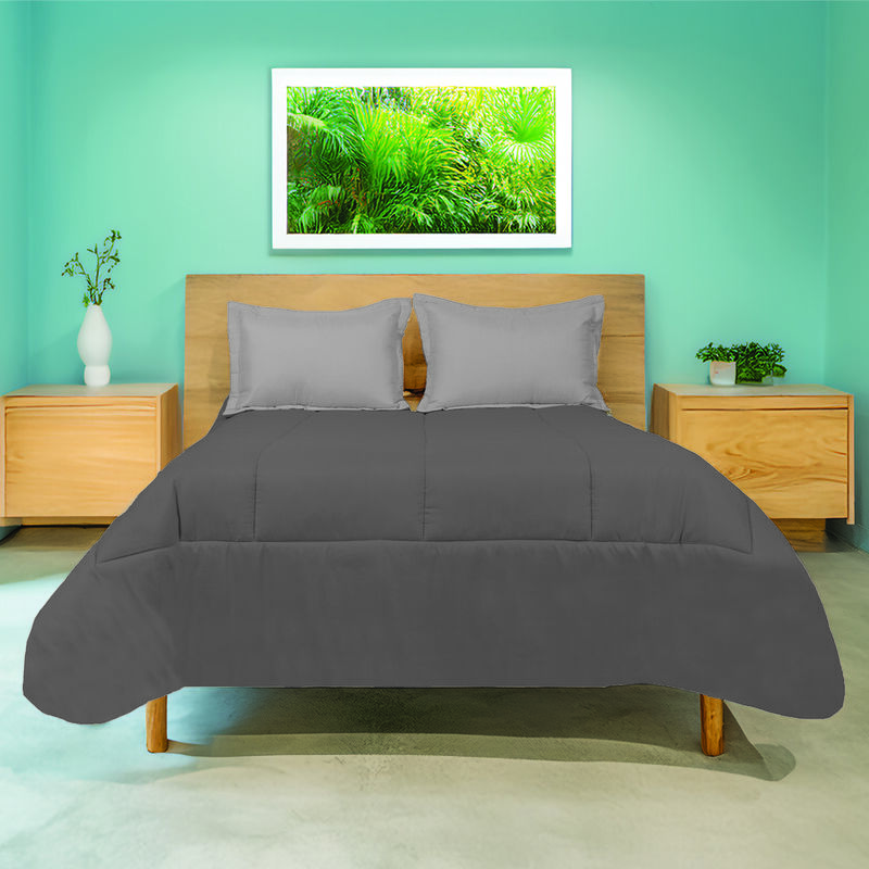 Edredon Duvet Santorini 2.30x2.40 m. Gris Plata... image number null