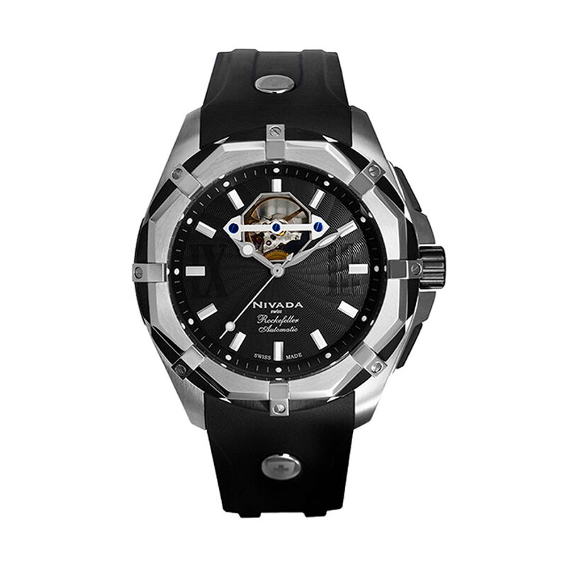 Reloj Nivada Rockefeller Cab Aut Open Heart Ac/... image number null