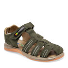 Juguetón Sandalia para niño olivo