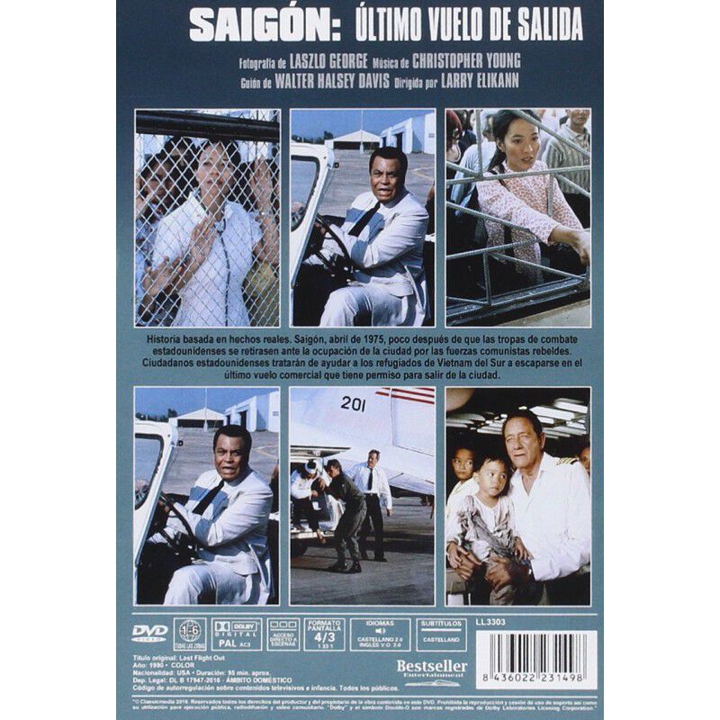Saig&oacute;n - &Uacute;ltimo Vuelo De Salida [dvd] 1990 image number null