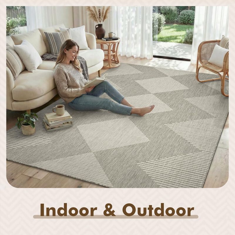 Alfombra Montvoo 183x274 Cm Polipropileno Boho ... image number null