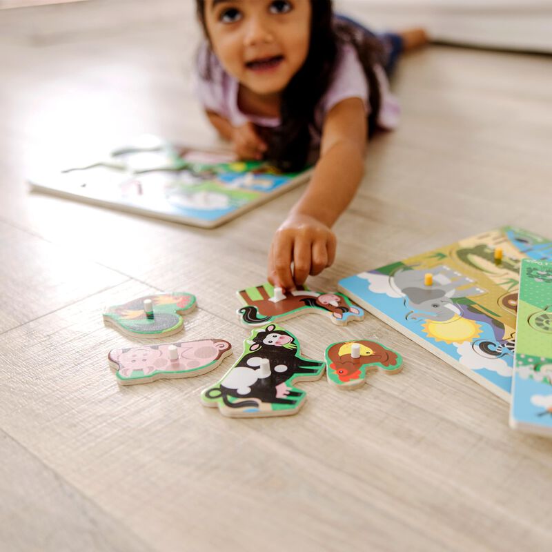 Juego De Rompecabezas Melissa & Doug Con Forma ... image number null