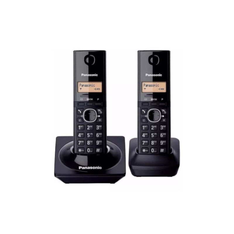 Teléfono inalámbrico PANASONIC  KX-TG1712 2 Aur... image number null