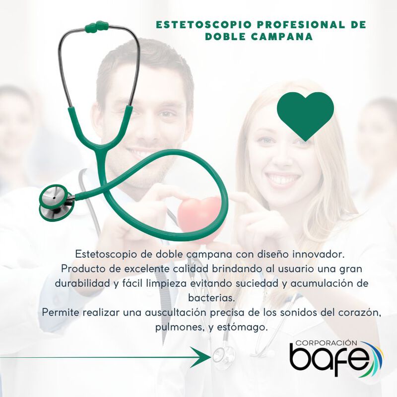 Estetoscopio Profesional De Doble Campana Edici... image number null