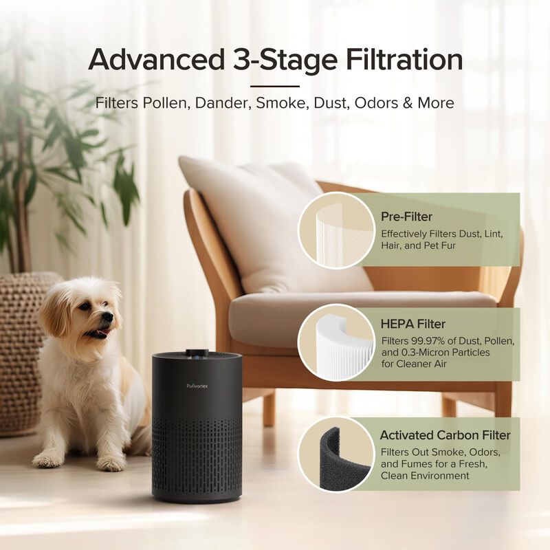 Purificador De Aire Purivortex Ac400 Filtro Hep... image number null