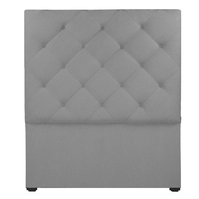 Cabecera Queen Size Dicasa Ikki Gris Claro image number null