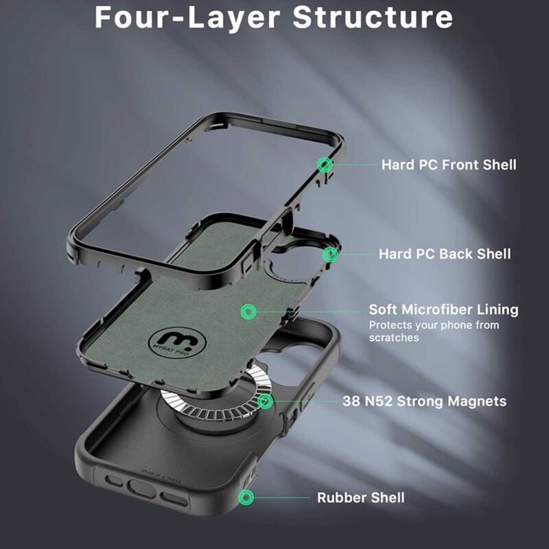 Funda Mybat Maverick Mag Clip Para Iphone 16 - ... image number null