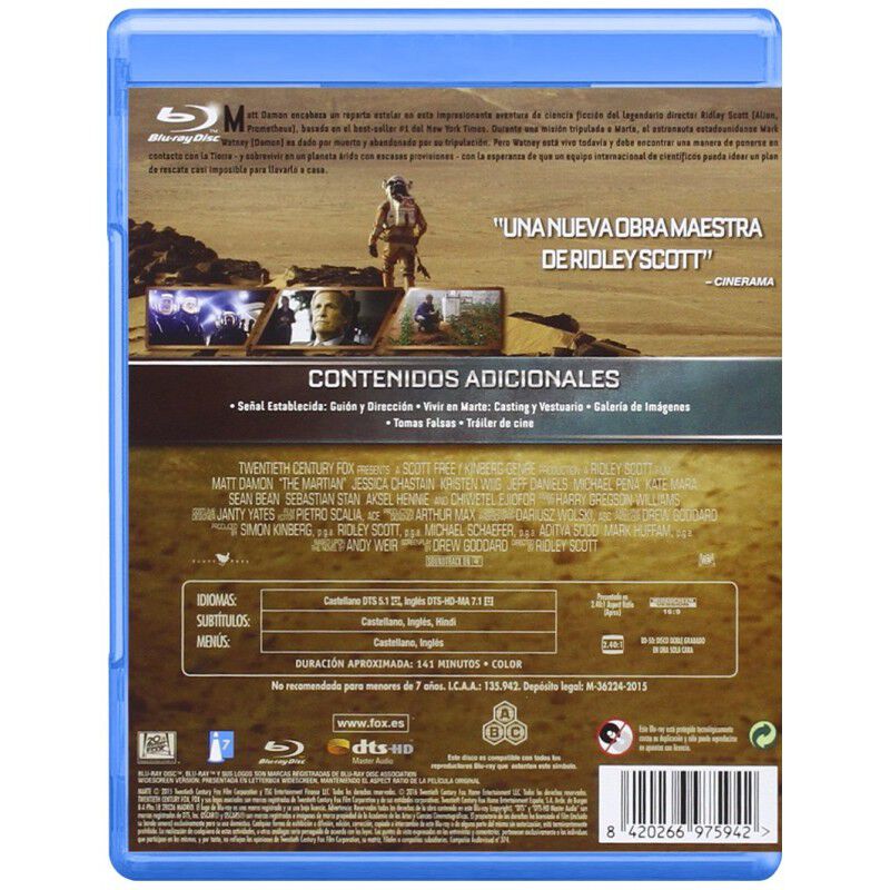 Marte (Blu-ray) image number null