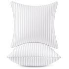 Almohada Miulee 46 cm Juego De 2 Con Relleno De Microfibra