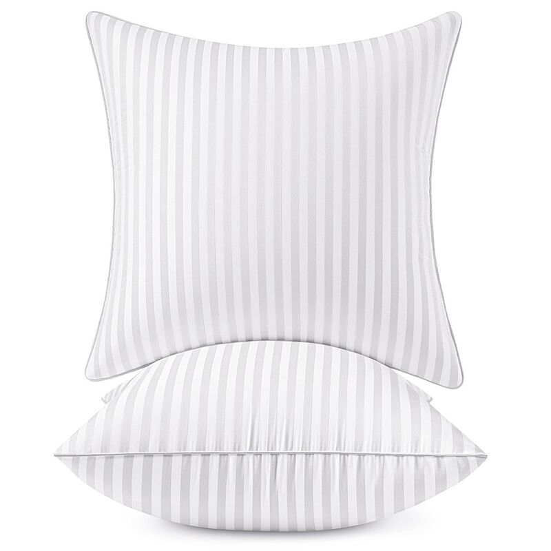 Almohada Miulee 46 cm Juego De 2 Con Relleno De... image number null