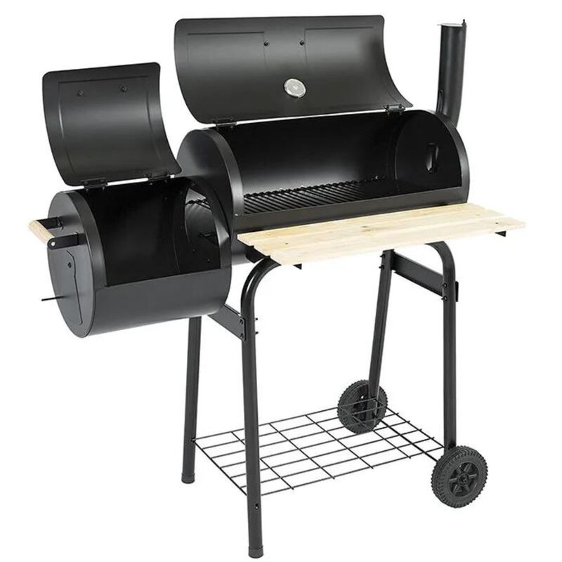 Asador para Carbón con Llantas Bluelander image number null