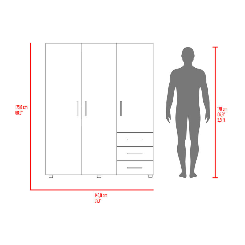 Closet Atenas Milan M&uacute;ltiples Entrepa&ntilde;os Virtua... image number null