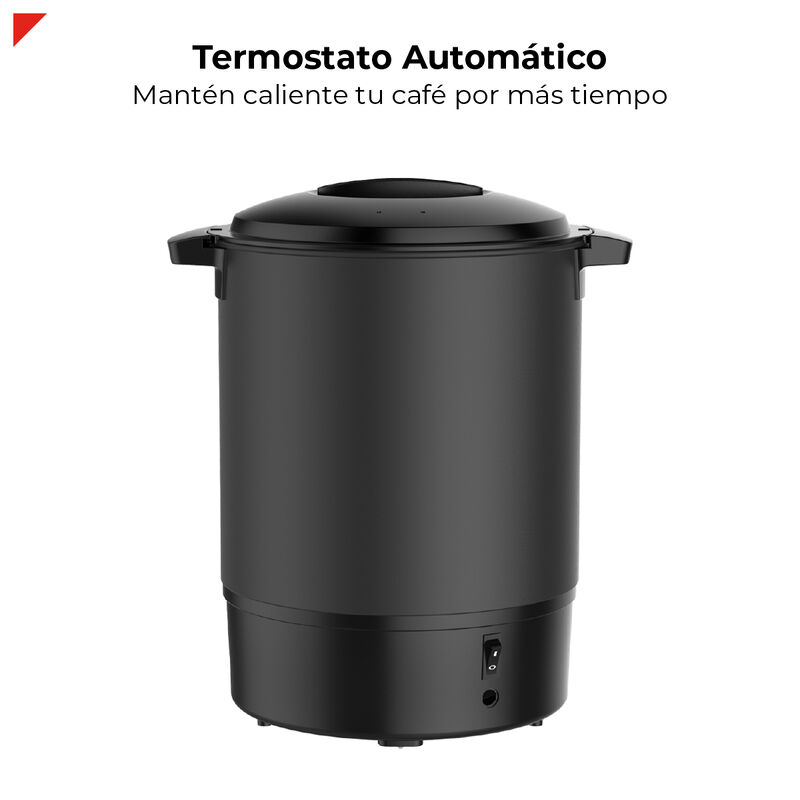 Bogner Cafetera Percoladora Acero Inox 60 Tazas... image number null