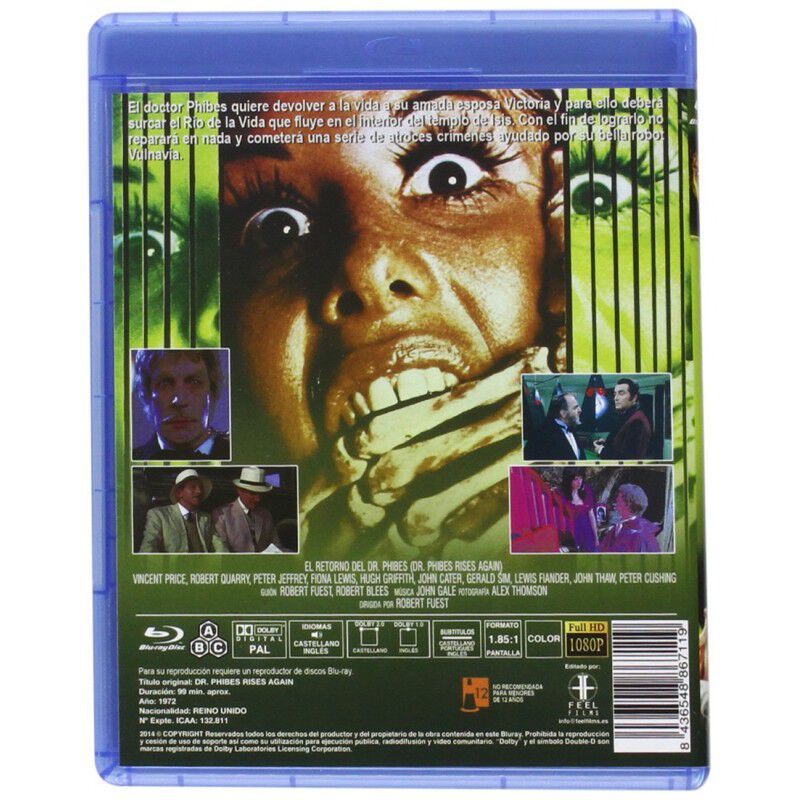 El Retorno Del Dr. Phibes [blu-ray] (1972) Dr. ... image number null
