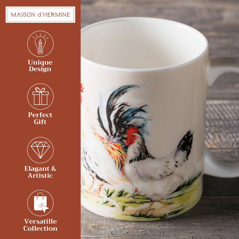 Taza De Caf&eacute; Maison D'hermine 355 ml Con Asa &ndash; ... image number null