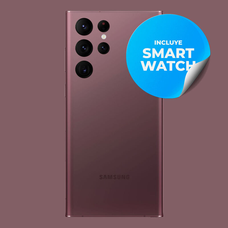 Galaxy S22 Ultra Reacondicionado 256Gb Borgoa +... image number null