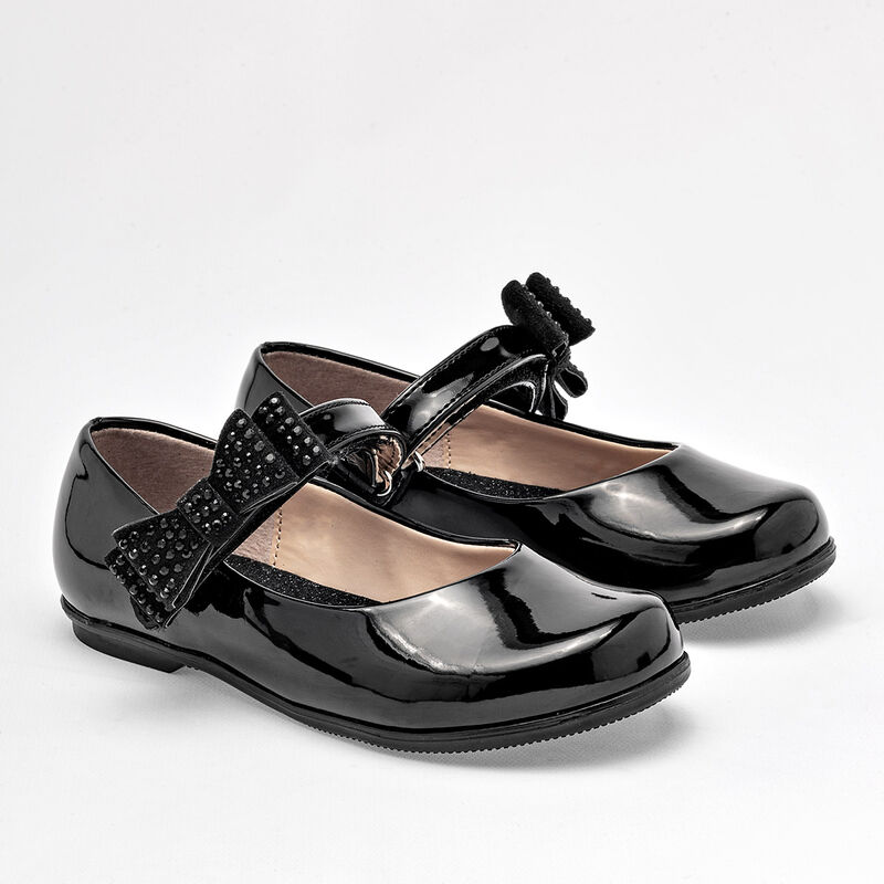 Tropicana Zapato para niña negro charol image number null