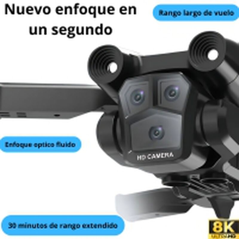 Dron Camara Hd image number null