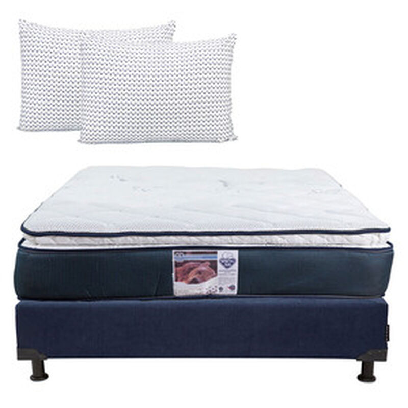 Colchón Queen Size Spring Air Mónaco+Almohada D... image number null