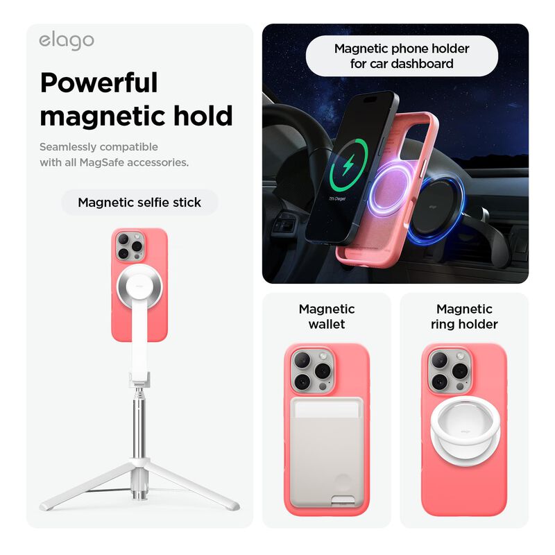 Funda Elago De Silicona Magn&eacute;tica Para iPhone 1... image number null