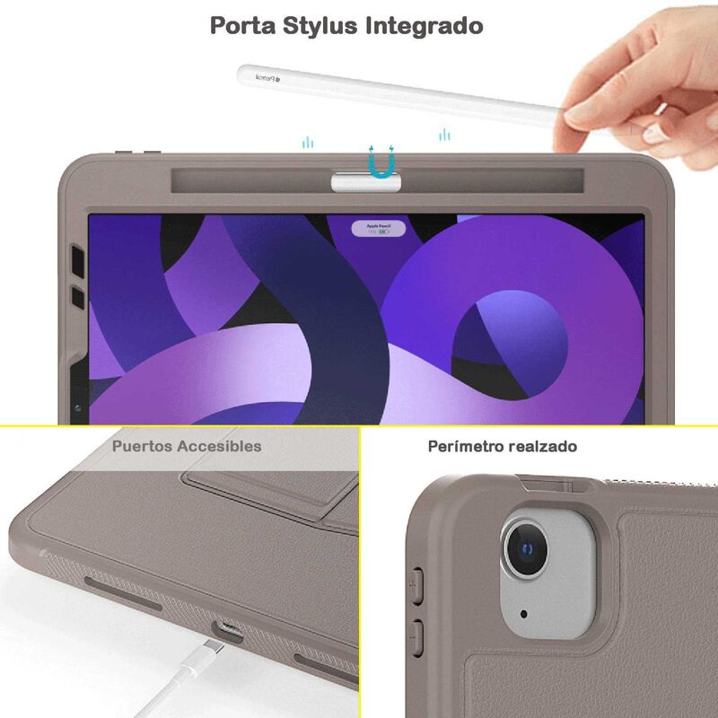 Funda Tekku Flip Smartb Para Ipad Air 5 Air 4 P... image number null