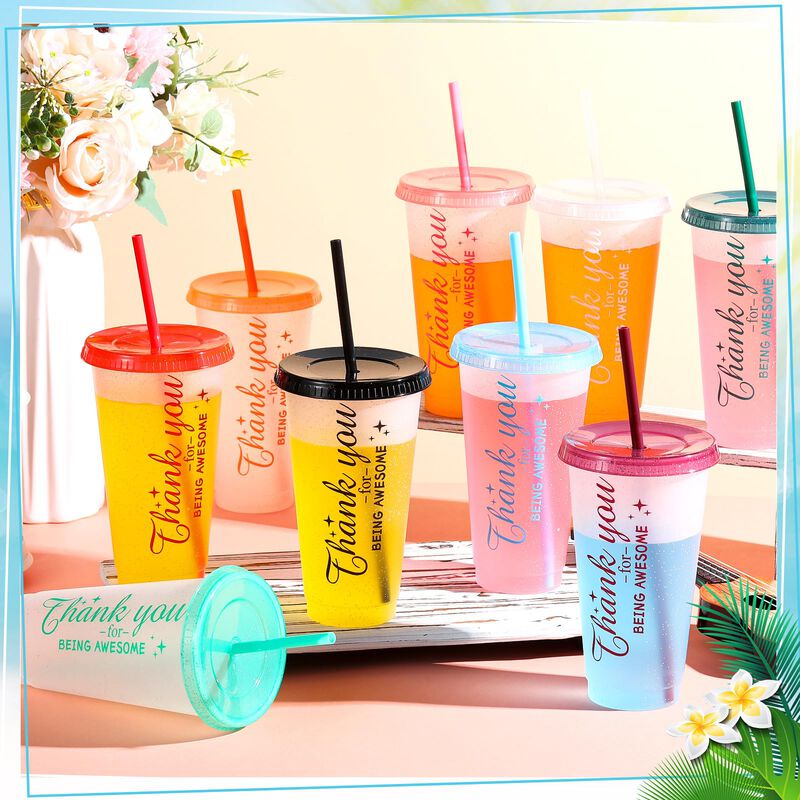 Vaso Para Beber Dandat 680 ml Pack De 36 Colore... image number null