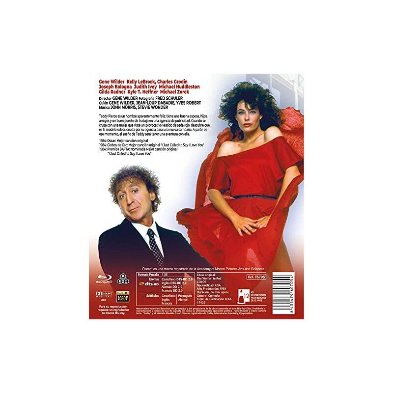 La Mujer De Rojo [blu-ray] (1984) The Woman In ... image number null