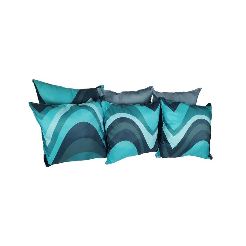 Set 6 Cojines Decorativos Premium Almoda Combin... image number null