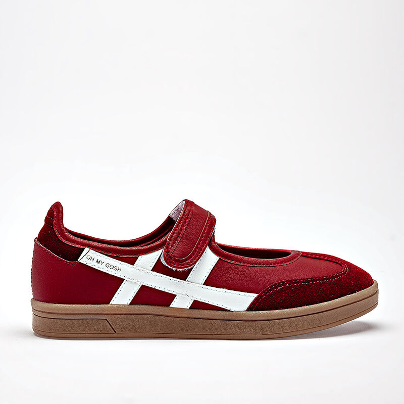 G&ouml;sh tenis flat para mujer rojo blanco cod 1404... image number null