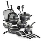 Bater&iacute;a De Cocina Primaware 18 Piezas Negro 80119545 Tramontina