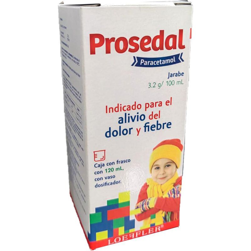 Prosedal Jarabe Infantil Fiebre y Dolor Paracet... image number null
