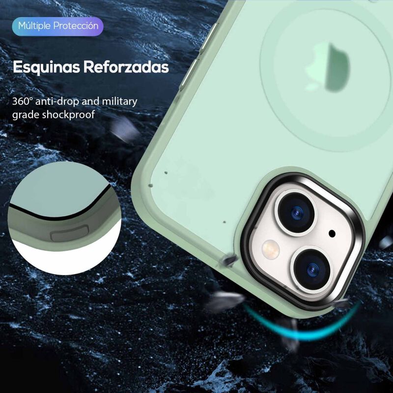 Funda Tekku Matte Style Mag Para Iphone 15 Plus... image number null