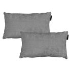 Cojin Decorativo Rogga Delta Set De 2 Gris Oscuro